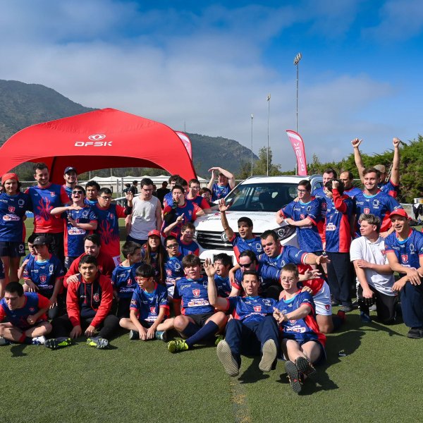 <p>DFSK apoyará al primer equipo de Rugby Mixed Ability</p>